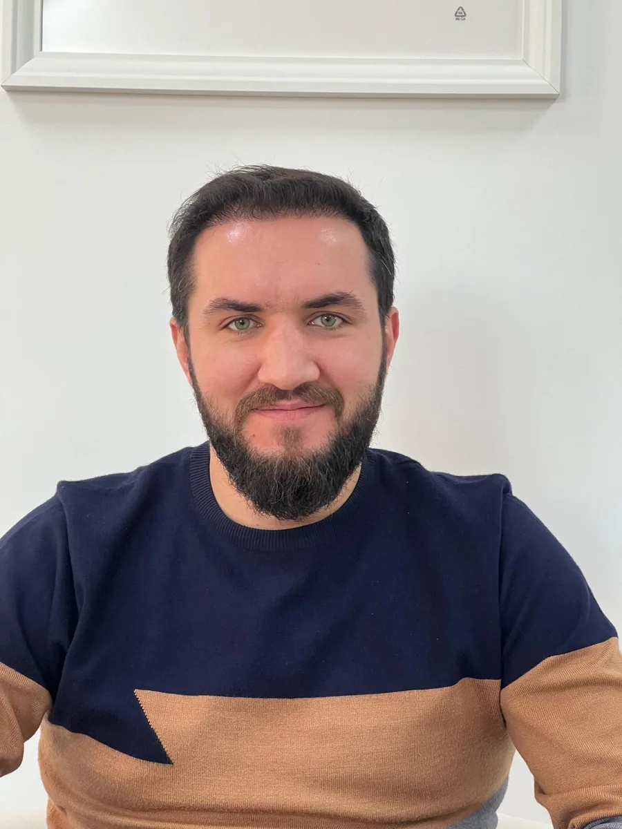 After hair restoration